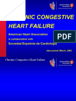 Chronic Congestive Heart Failure: American Heart Association Sociedad Española de Cardiología