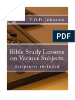 Various Bible Study Lessons