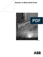 Stabilizing Resistor in Motor Earth-Fault Protection