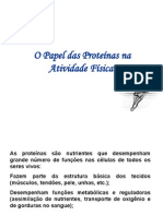 O Papel Das Proteínas Na Atividade Física