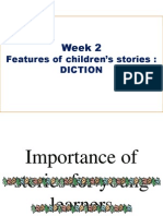 Features of Children's Stories: DICTION