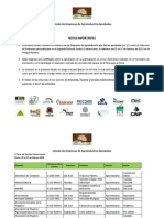 Listado de Empresas de Agroindustria Aprobadas