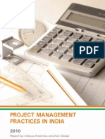 Project Management Practices in India 2010 - Report by Indicus Analytics and Ace Global 