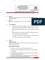 Method Statement of HV Test