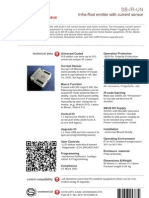 SmartBus G4 IR Emitter (Data Sheet)