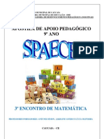 Atividades de Matemc3a1tica 9c2ba Ano Com Descritores Spaece PDF