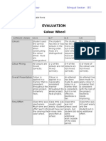 Evaluation Colour Wheel