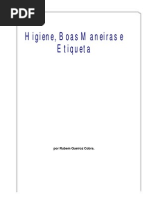 Higiene, Boas Maneiras e Etiqueta (ESSENCIAL) PDF