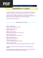 Symbolisme Et Couleur PDF