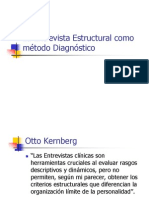 La Entrevista Estructural Como Metodo Diagnostico