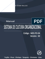 Manual Sistema de Cultura Organizacional