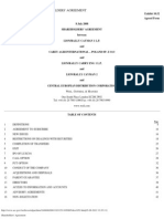 Shareholders' Agreement 4