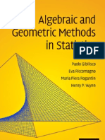 Algebraic and Geometric Methods in Statistics