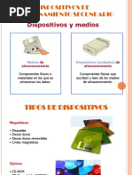 Medios de Almacenamiento