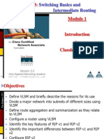 Switching Basics and Intermediate Routing: CNAP Semester 3