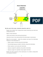 5.8 Electrolysis