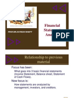 Financial Financial Statement Analysis: Prof - Dr.Suyash Bhatt