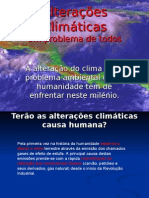 Alterações Climáticas