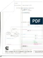 Diagrama de Cableado Isb Camioneta Light Duty