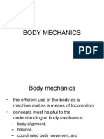 Body Mechanics