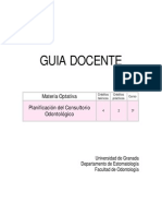 Planificación Consultorio Odontológico Dental