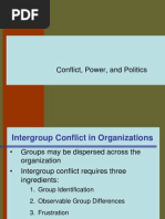 Conflict, Power, and Politics