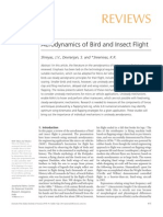 Aerodynamics of Bird and Insect Flight PDF