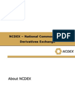 NCDEX - National Commodity and Derivatives Exchange