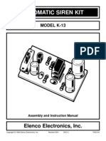 Automatic Siren Kit: Elenco Electronics, Inc