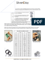 Art Clay Ring Making: Ring Size Conversion Chart