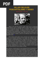 Giles Deleuze. Postcapitalismo y Deseo (Artículo) Esther Díaz