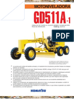 Catalogo Motoniveladora Gd511a 1 Komatsu