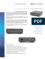 RFC Mantis II Reader Data Sheet (2005)