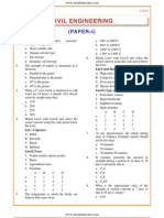 IES OBJ Civil Engineering 2006 Paper I