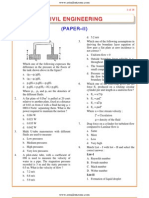 IES OBJ Civil Engineering 2006 Paper II