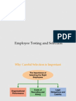 Chapter 6 Selection and Testing