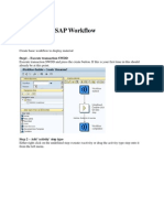 Create Basic SAP Workflow