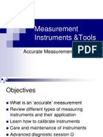 Measurement Instruments and Tools