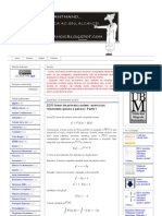 BLOG MANTHANO - EDO Linear de Primeira Ordem - Exercícios Resolvidos (Passo A Passo) - Parte 1