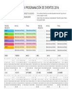 Planificador de La Programación de Eventos 2016