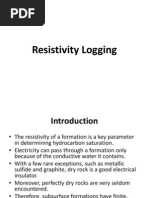 5 Resistivity Logging