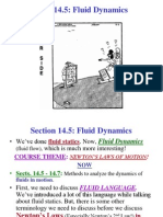 Sect. 14.5: Fluid Dynamics