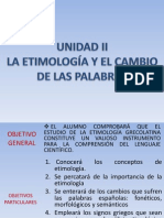 02 Etimologia y Cambio de Las Palabras