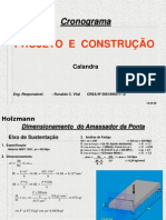 Dimensionamento Calandra