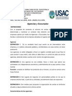 Documento de Apoyo Agencias y Sucursales