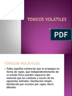 Toxicos Volátiles