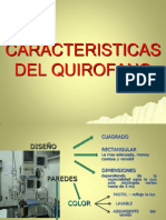 Caracteristicas Del Quirofano