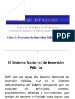 Tema 5 - Proyectos Inversion Publica