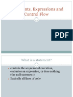 03 Expressions Statements Control Flow