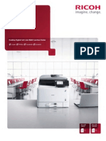 Midshire Business Systems - Ricoh Aficio MP C305SP - A4 Colour Multifunctional Printer Brochure